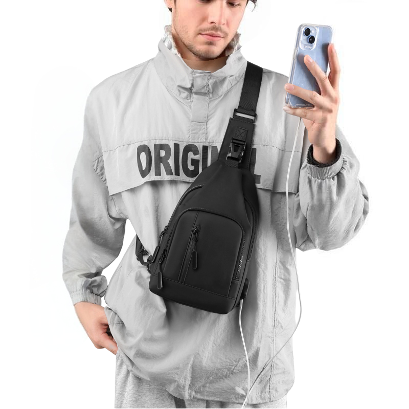 Waterproof Multi-Compartment Crossbody Bag - Travalto