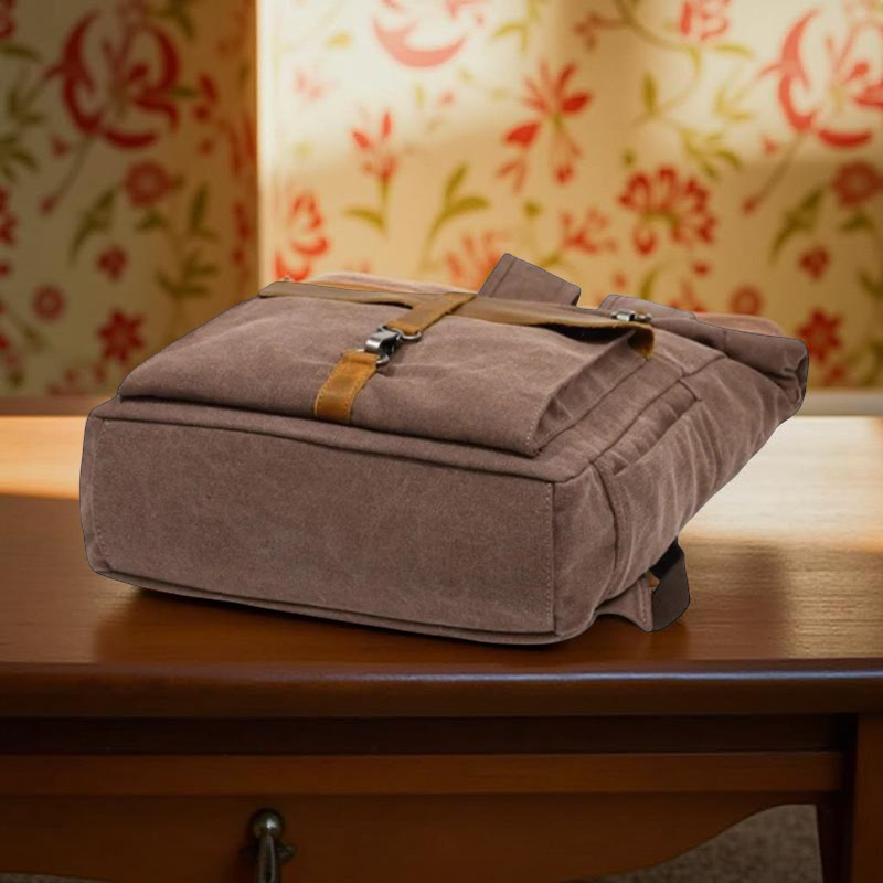 Retro Canvas Backpack - Travalto