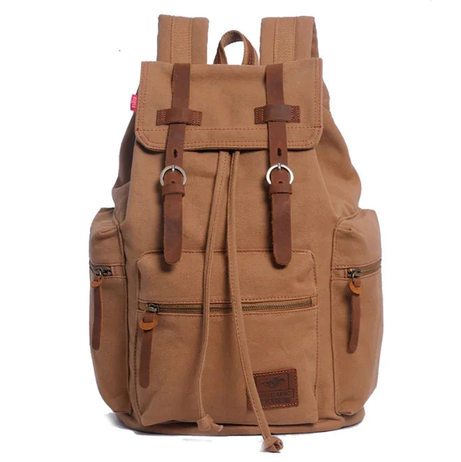 Heritage Canvas Laptop Backpack - Travalto