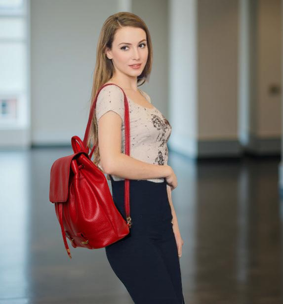 Pure Leather Urban Backpack - Travalto