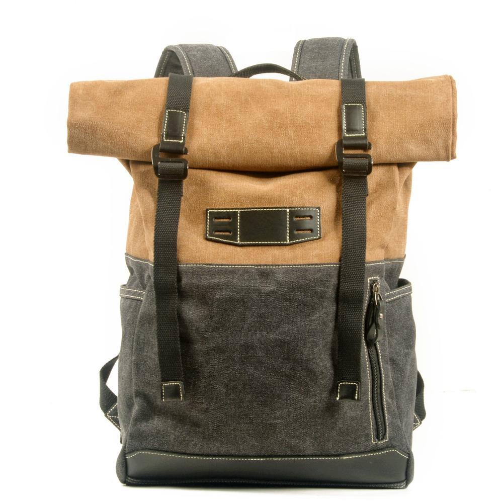British Retro Canvas Backpack - Travalto