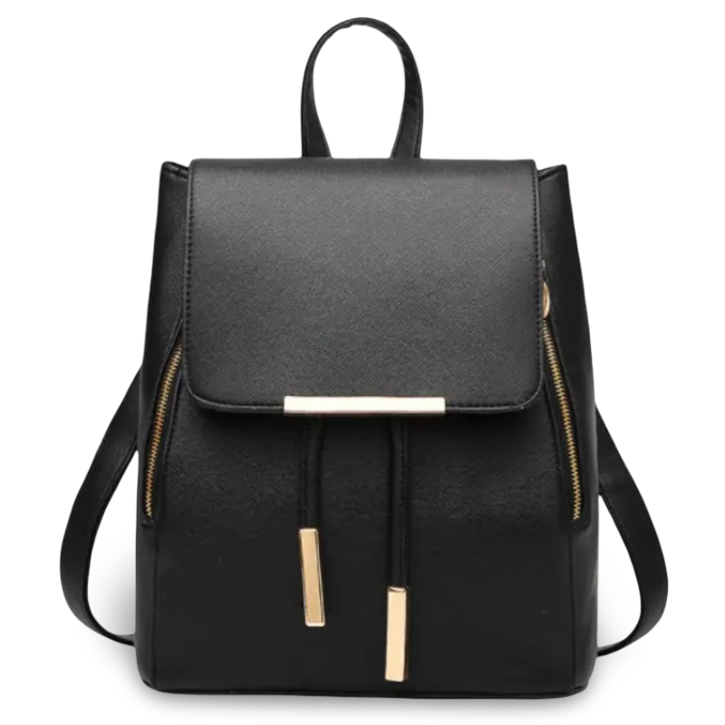 Chic PU Leather Backpack - Travalto