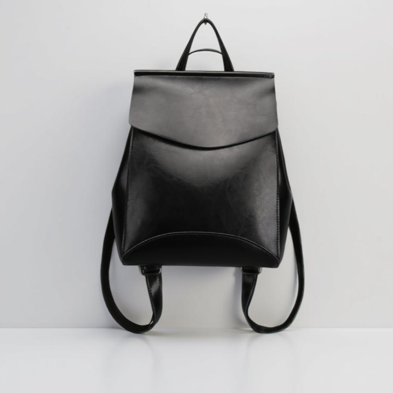 Versatile Genuine Leather Backpack - Travalto