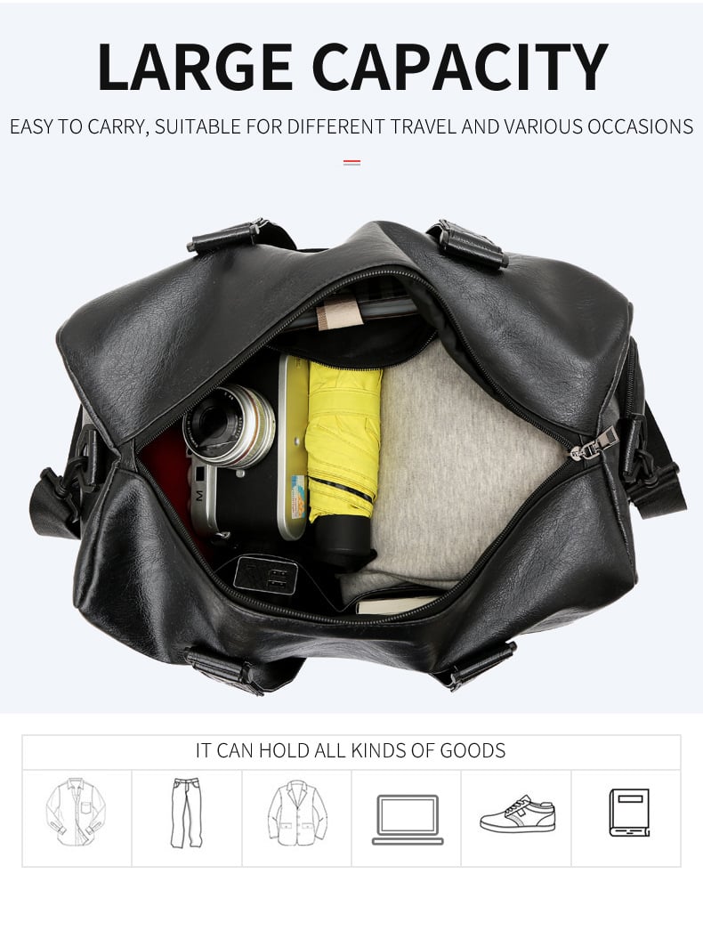 Lightweight Waterproof Travel Duffle Bag - Travalto