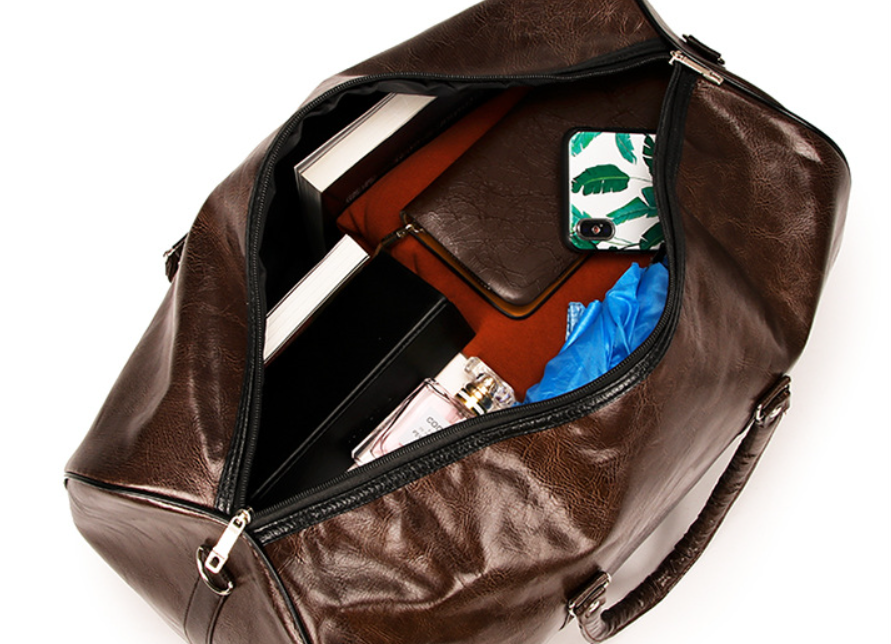 PU Leather Travel Bag - Travalto