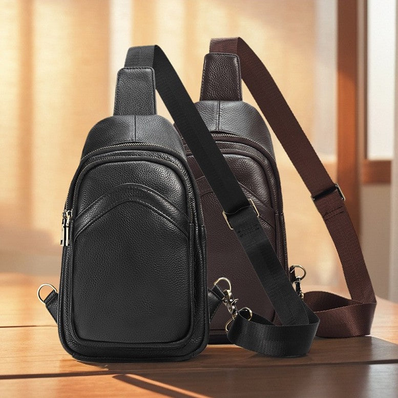 Urban Leather Sling Bag - Travalto