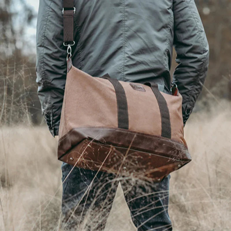 Vintage Canvas Weekender Bag - Travalto