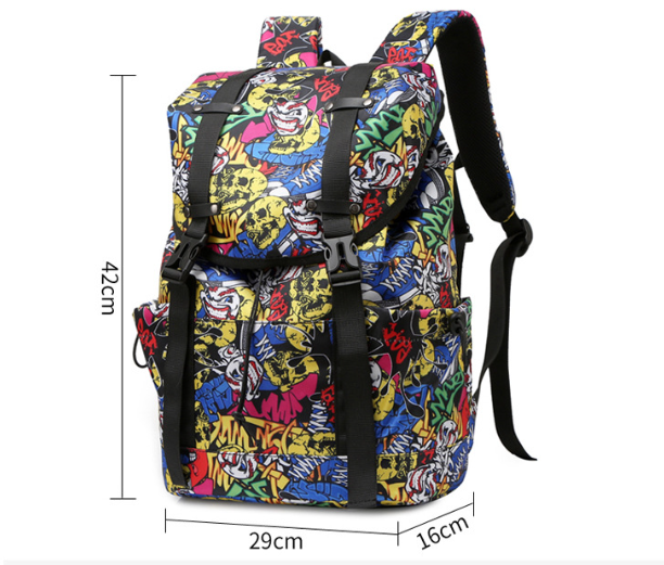 Men's Outdoor Leisure Computer Travel Backpack - Travalto