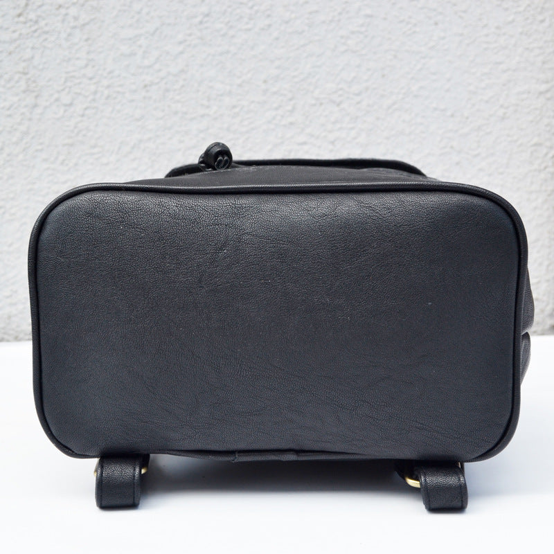 Striped Embroidered Backpack - Travalto