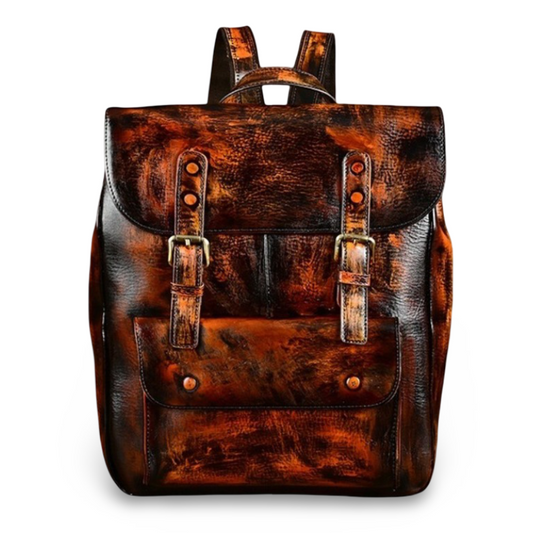 Vintage Cowhide Explorer Backpack - Travalto