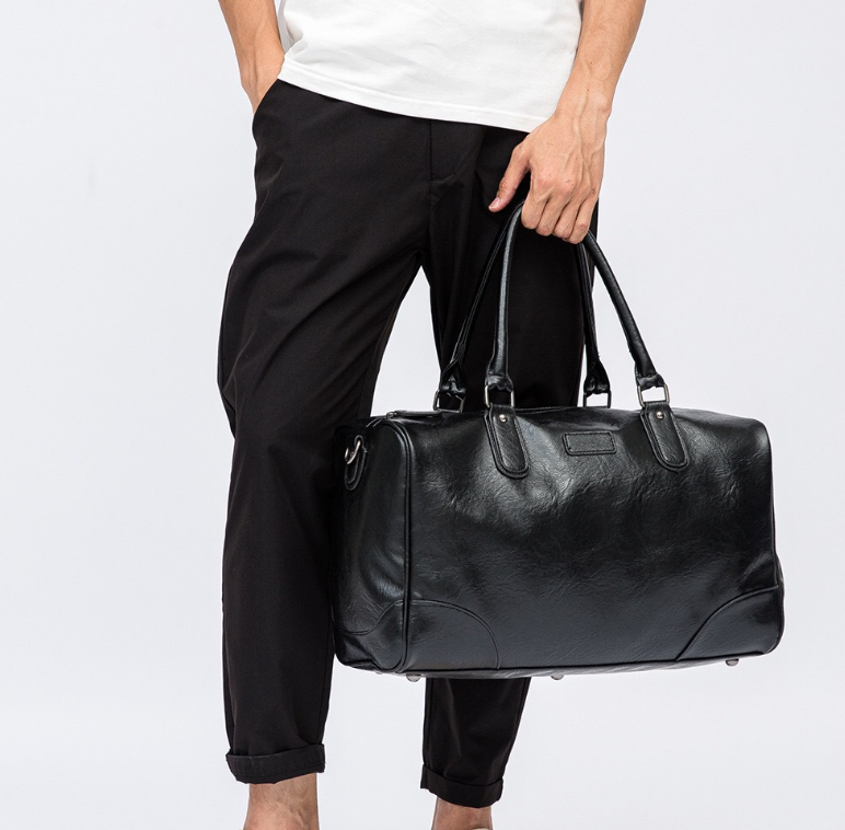 Cowilde Leather Travel Bag - Travalto