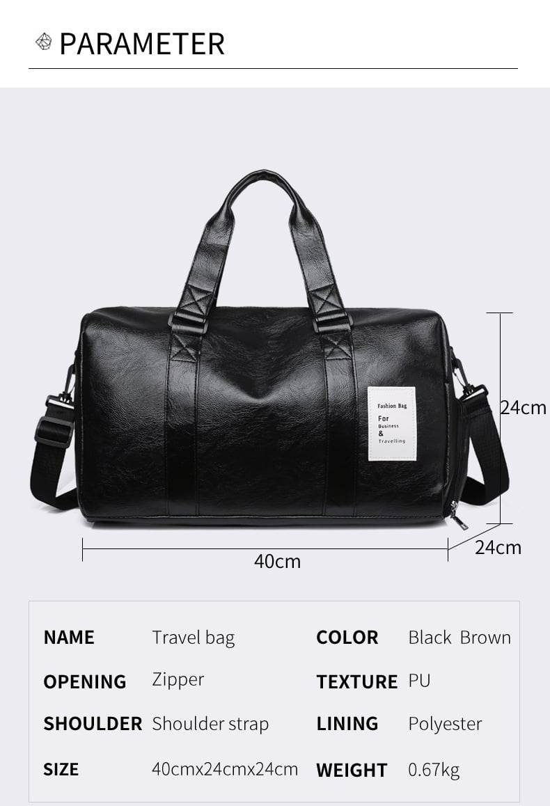 Lightweight Waterproof Travel Duffle Bag - Travalto