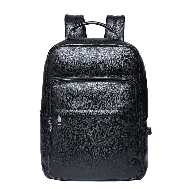 Refined Leather Business Backpack - Travalto