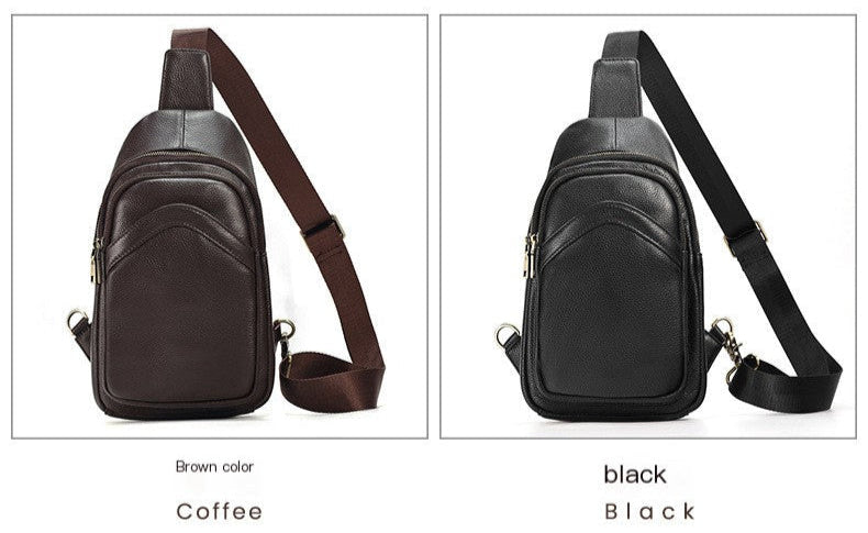 Urban Leather Sling Bag - Travalto