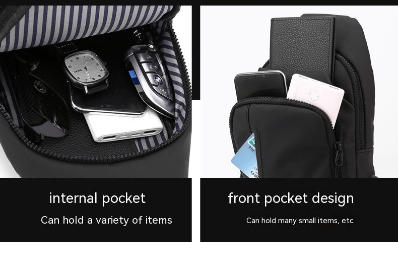 Waterproof Multi-Compartment Crossbody Bag - Travalto