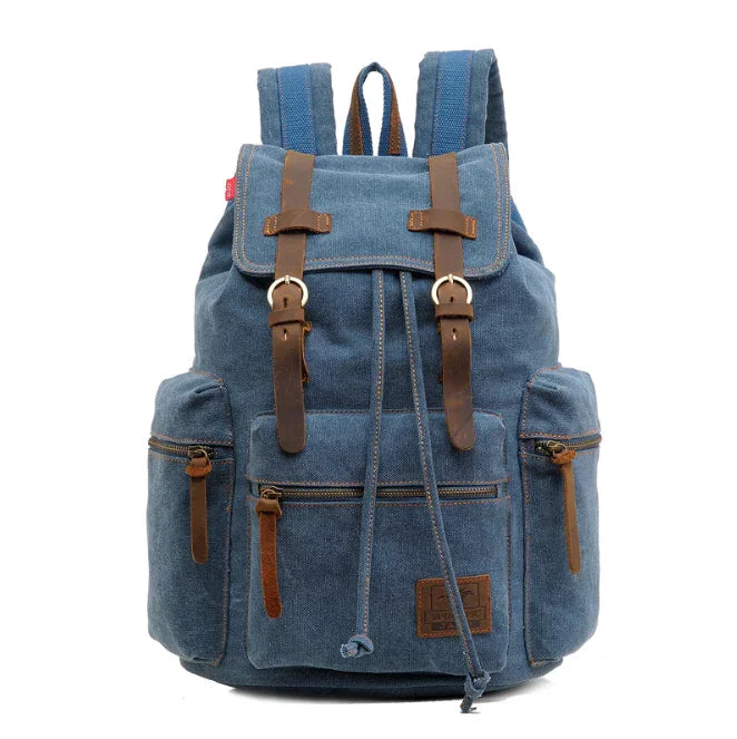 Heritage Canvas Laptop Backpack - Travalto