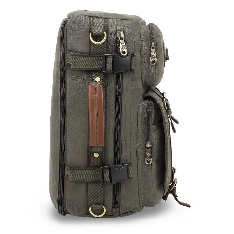Explorer Canvas Backpack – 20–35L - Travalto