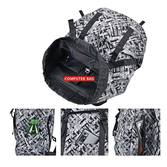 Men's Outdoor Leisure Computer Travel Backpack - Travalto