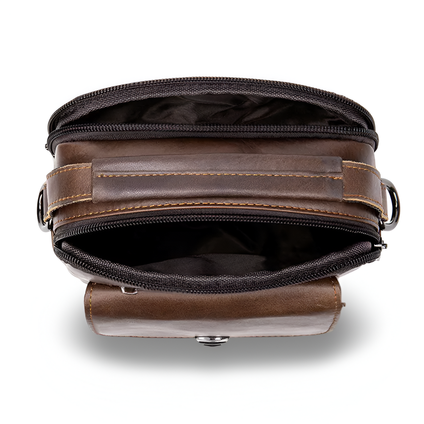 Classic Cowhide Crossbody Shoulder Bag - Travalto