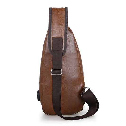 USB Charging Crossbody Bag in Three Colors - Travalto