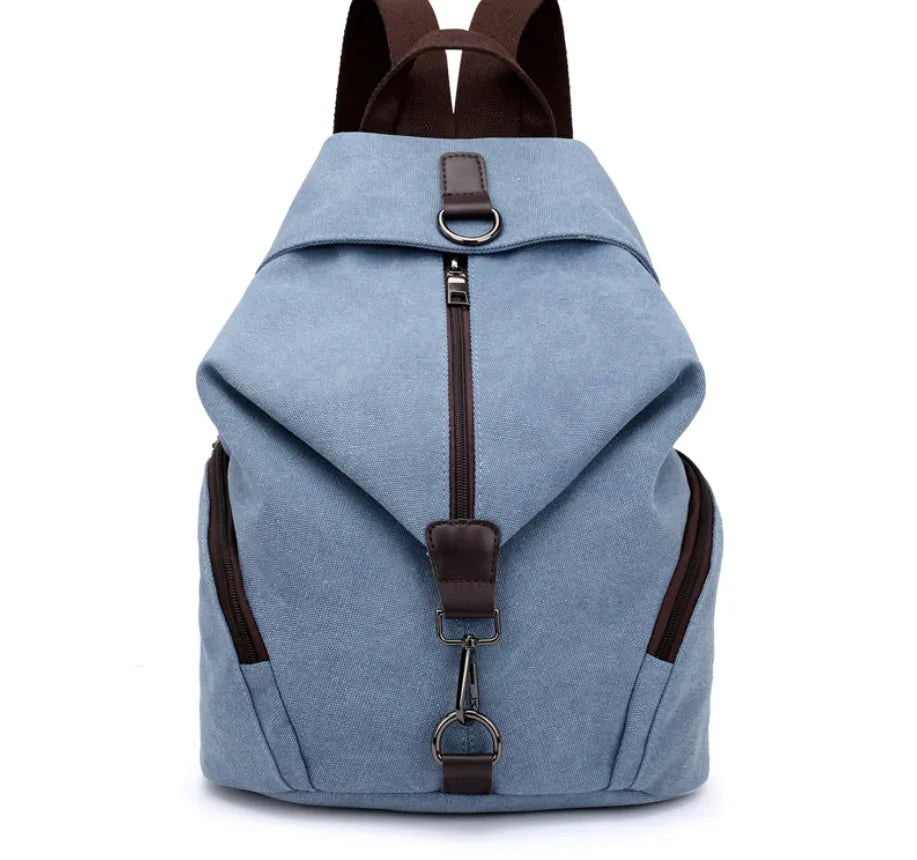Casual Chic Canvas Backpack - Travalto