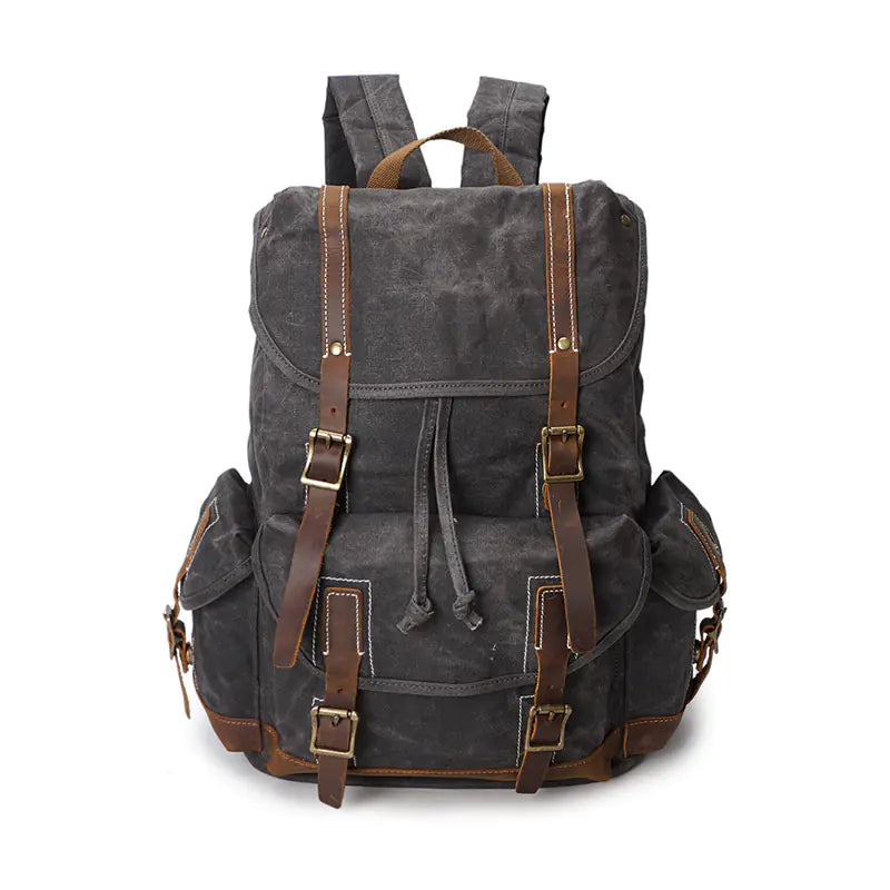 Waterproof Canvas Backpack - Travalto
