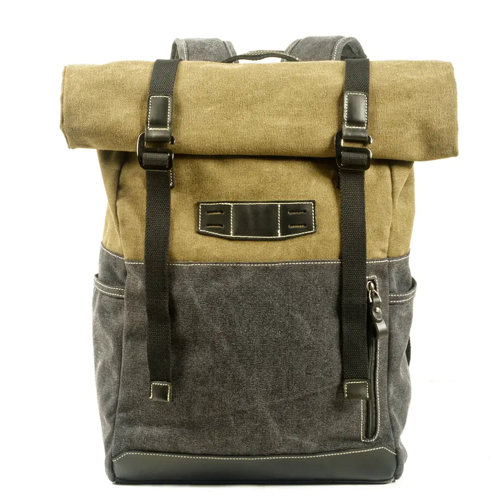 British Retro Canvas Backpack - Travalto