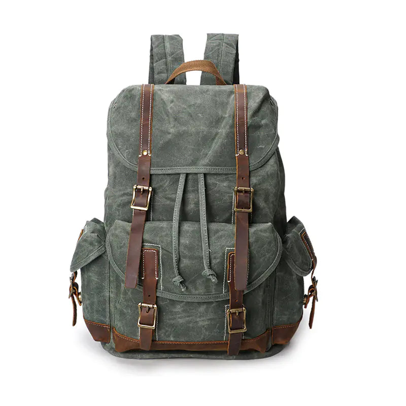 Waterproof Canvas Backpack - Travalto