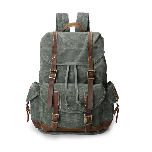 Waterproof Canvas Backpack - Travalto