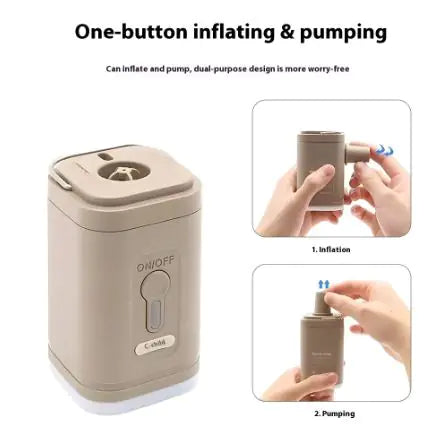 Compact Compression-Ready Air Pump - Travalto