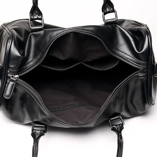Cowilde Leather Travel Bag - Travalto