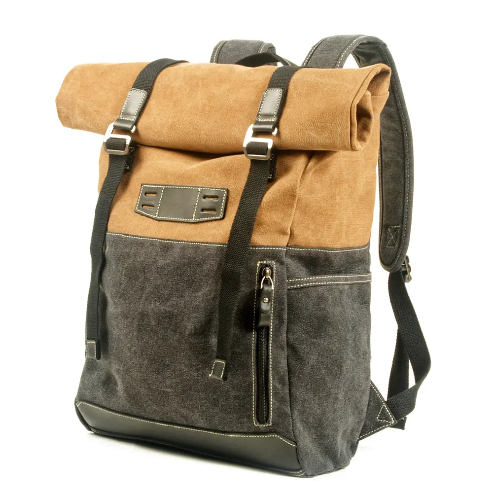 British Retro Canvas Backpack - Travalto