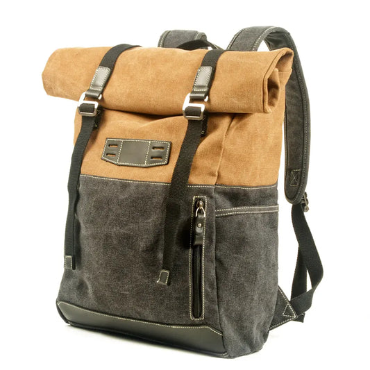 British Retro Canvas Backpack - Travalto