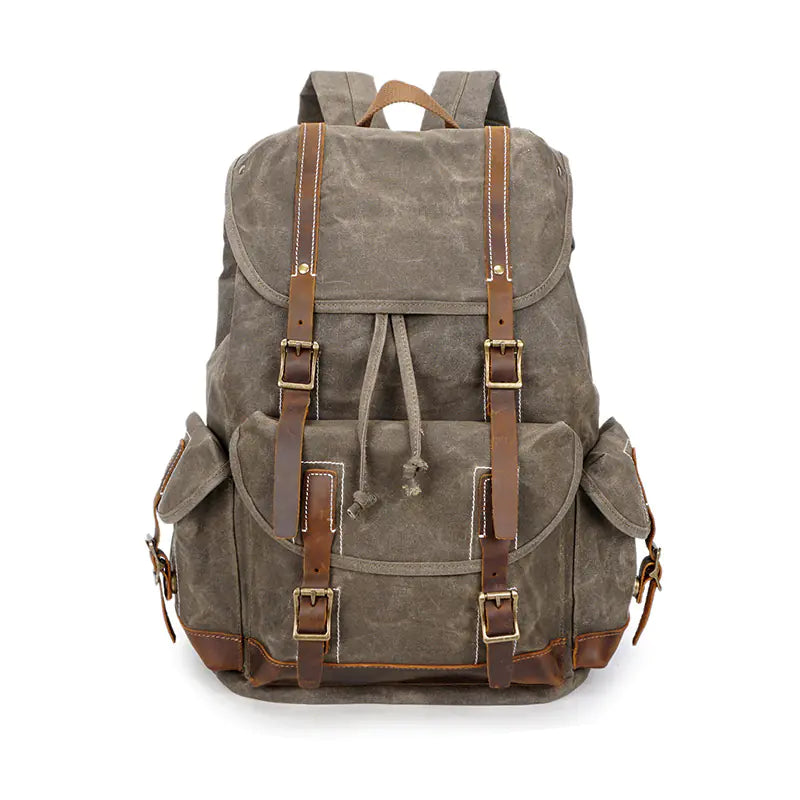 Waterproof Canvas Backpack - Travalto