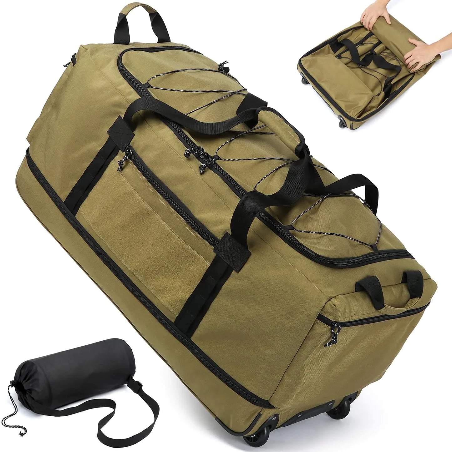 Oversized Wheeled Duffel 130-170L - Travalto