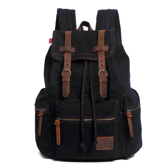 Heritage Canvas Laptop Backpack - Travalto