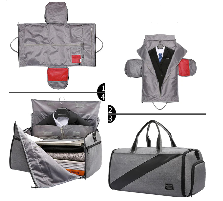 Anti-Theft & Compact Foldable Travel Bag - Travalto