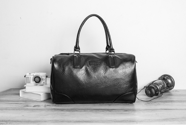 Cowilde Leather Travel Bag - Travalto