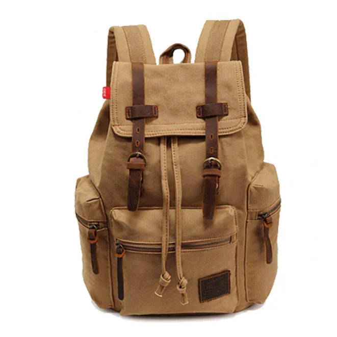 Heritage Canvas Laptop Backpack - Travalto