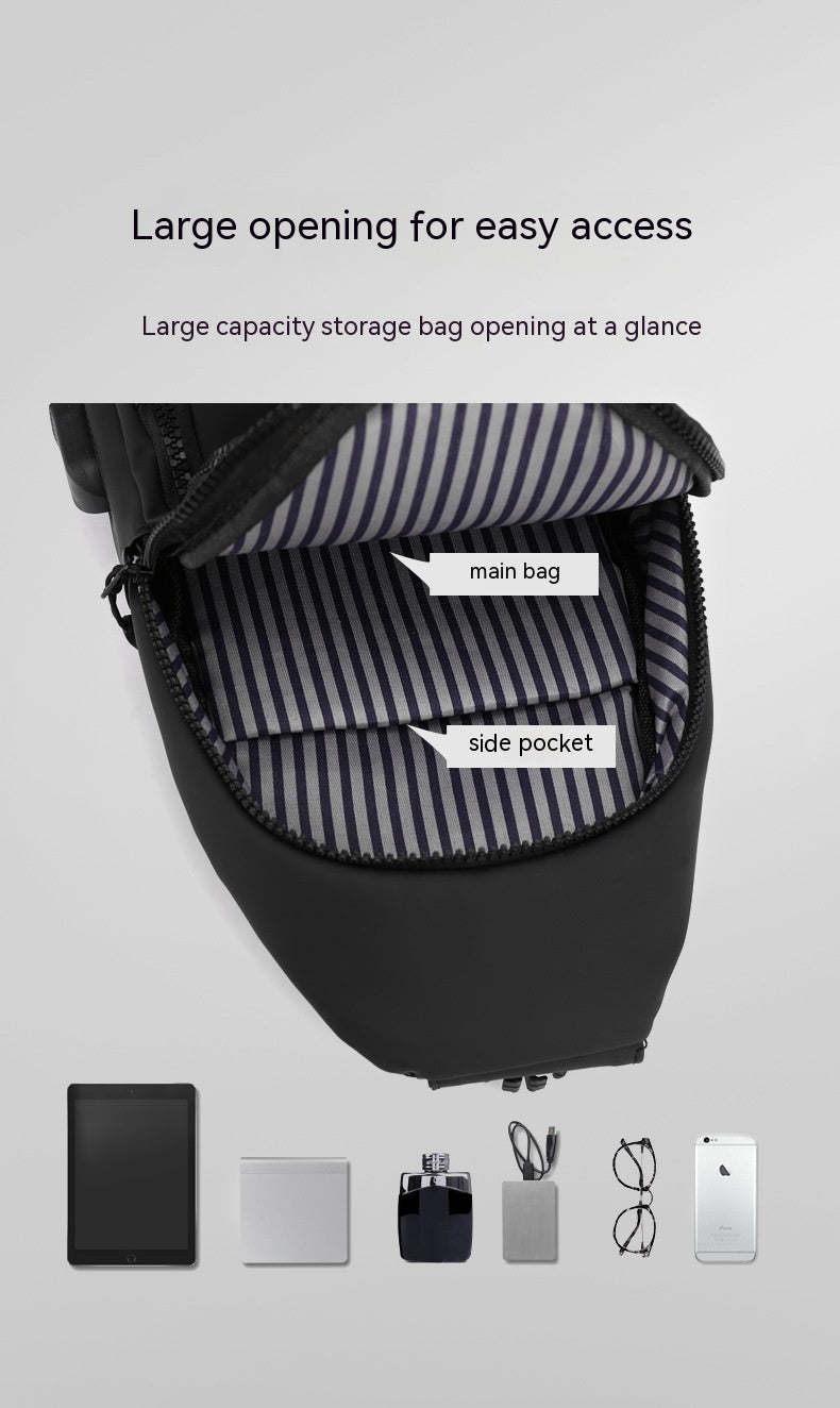 Waterproof Multi-Compartment Crossbody Bag - Travalto