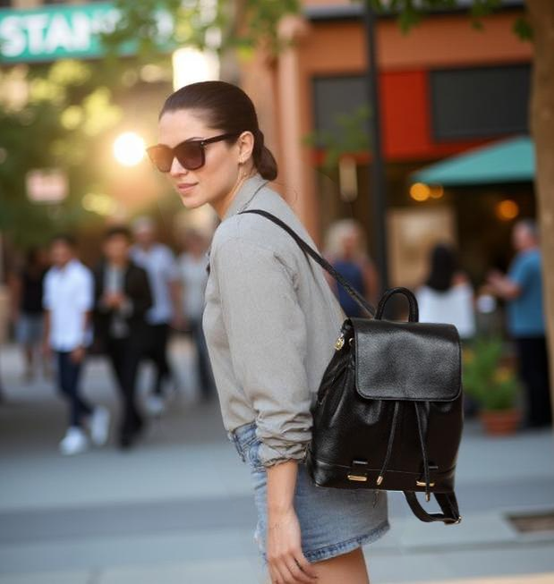 Pure Leather Urban Backpack - Travalto