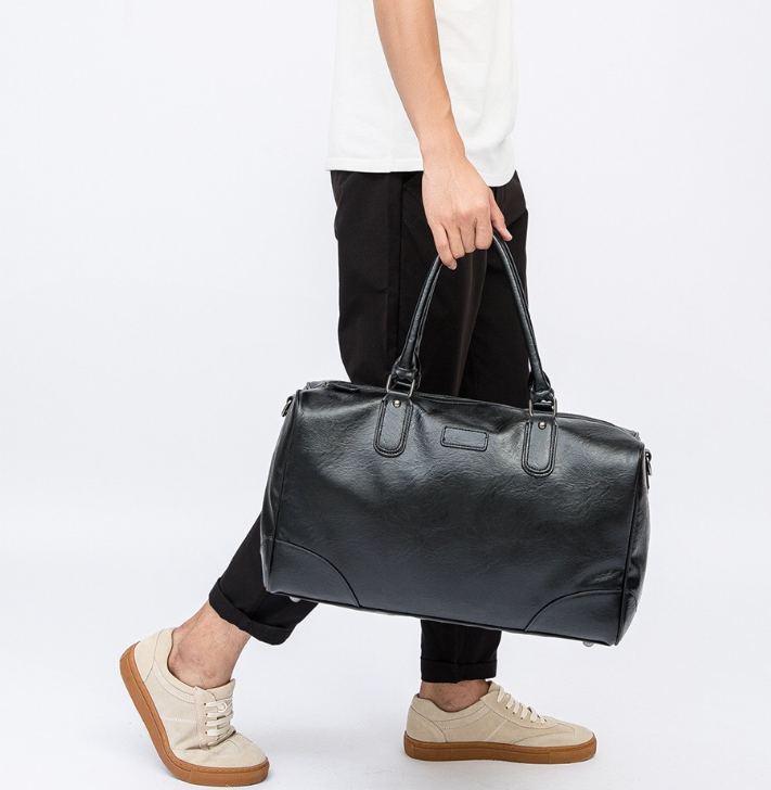 Cowilde Leather Travel Bag - Travalto