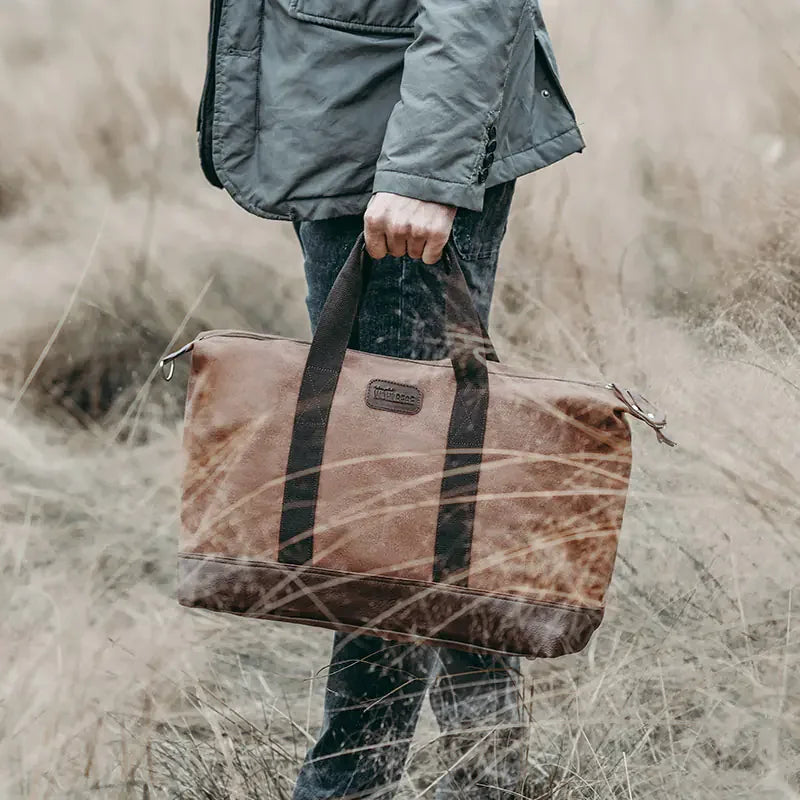 Vintage Canvas Weekender Bag - Travalto