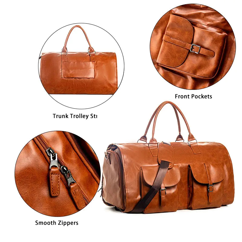 Stylish Foldable Weekend Bag - Travalto