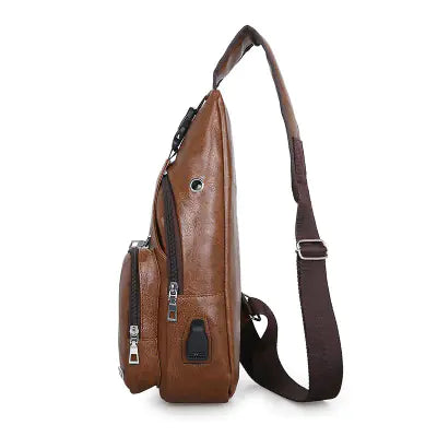USB Charging Crossbody Bag in Three Colors - Travalto