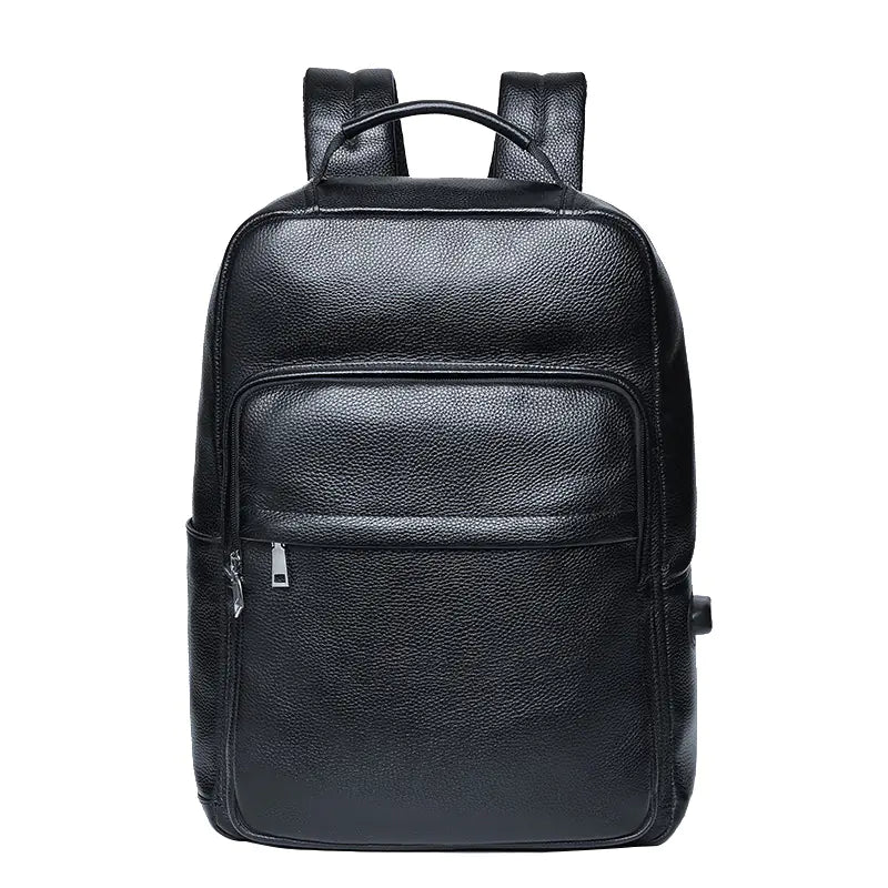 Refined Leather Business Backpack - Travalto