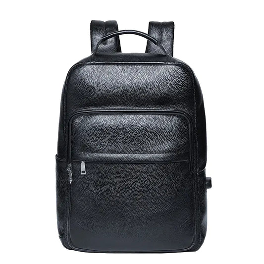 Refined Leather Business Backpack - Travalto