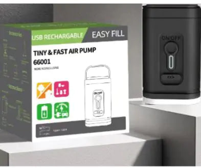 Compact Compression-Ready Air Pump - Travalto