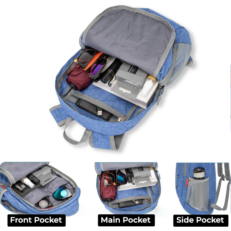 25L Ultra Lightweight Foldable Backpack - Travalto