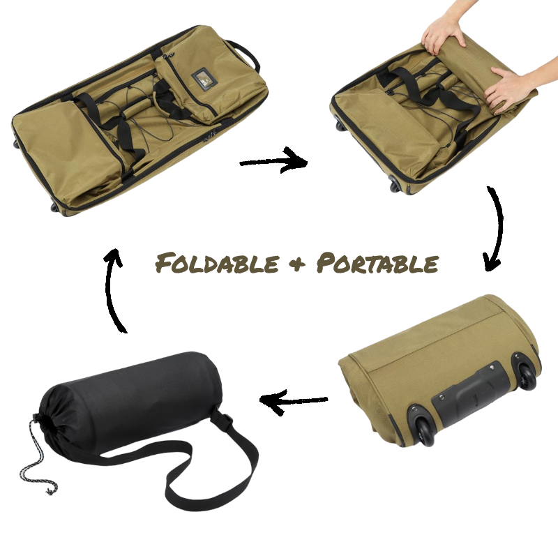 Oversized Wheeled Duffel 130-170L - Travalto